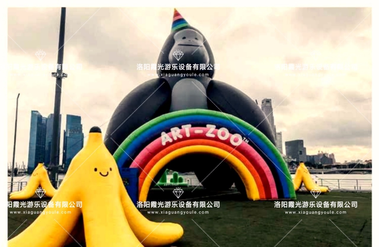 广东香蕉大型充气城堡乐园